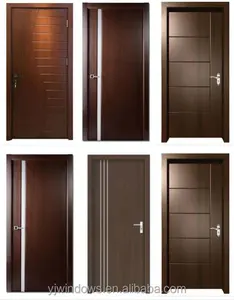 木製ドア中国工場インテリアアパートメントルーム住宅用