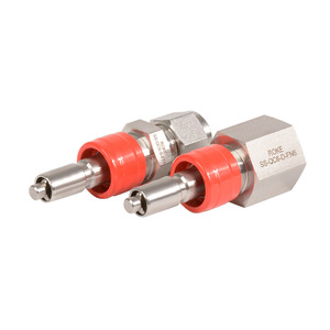ข้อต่อไฮดรอลิกแบบมือหมุน SS-QC4-S-FN ชนิดเกลียวตรง ขนาดท่อ 18-12 ซีลสองชั้น - Product Image 5