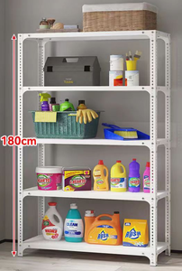 Estante de ángulo de acero de almacenamiento de Servicio Ligero Estantes de estantes de metal para estantes industriales - Product Image 6