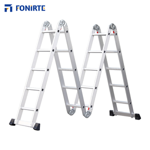 Escaleras Modernas Multiusos de Aluminio 6063 de 3 Peldaños, Alta Calidad, 5 Años de Garantía, Hechas en China para Uso en Exteriores - Product Image 4