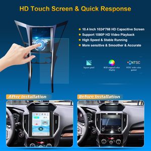 Radio Multimedia Android de 10.4 Pulgadas para Automóvil, para Hyundai Sonata 2012-2014, Pantalla Carplay con Cámara Trasera, Mapas <span class=keywords><strong>en</strong></span> Línea, <span class=keywords><strong>FM</strong></span>, USB, Estéreo 2 Din - Product Image 2