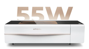 เครื่องตัดเลเซอร์ XTool P2 55W เครื่องแกะสลักเลเซอร์ CO2 สำหรับโลหะ หนัง แก้ว กล้อง 16MP แกะสลักพื้นผิวโค้ง DXF - Product Image 2