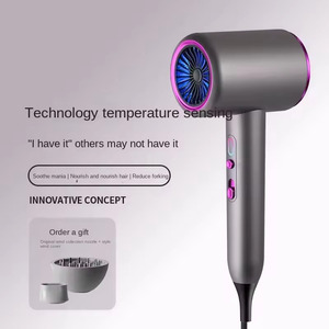 <span class=keywords><strong>Secador</strong></span> de Pelo Profesional de Salón de 2400W con Certificación CE FCC, Soplador Eléctrico de Aire Frío y Caliente de Gran Potencia con Opción de Compra - Product Image 5