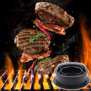 Presse à hamburgers en plastique antiadhésive ; Presse à viande pour hamburgers délicieux et garnis - Product Image 6