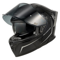 Casco de Motocicleta Integral con Visera Solar, Certificado ECE, Carcasa de ABS, Cumple con la Norma DOT, Anti-Impactos, Anti-Pinchazos, para Todas las Estaciones, Personalizable