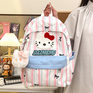 Großer Schulranzen mit <span class=keywords><strong>Hello</strong></span> <span class=keywords><strong>Kitty</strong></span>-Motiv für Schüler, Kindertasche mit Schultergurt - Product Image 4