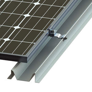 Système de support de montage <span class=keywords><strong>solaire</strong></span> BIPV à angle fixe imperméable pour usage domestique, aluminium anodisé, garantie 10 ans, résistance au vent et à la neige - Product Image 3