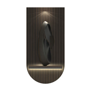 Mural de pared de Arte Abstracto Simple y moderno tallado UV porcelana de cristal con iluminación LED <span class=keywords><strong>para</strong></span> sala de estar diseño de pintura decorativa - Product Image 6