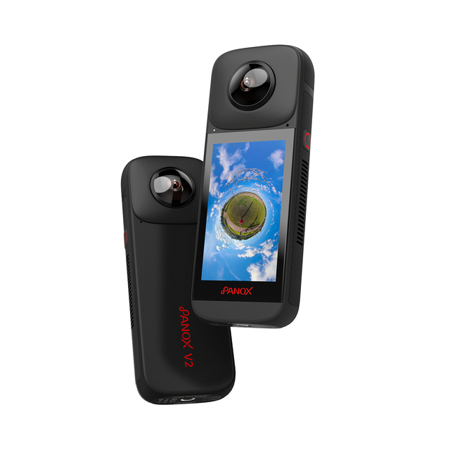 PilotPano PanoX V2 4K 360 Panoramic Action Camera for Motorcycle Riding Newly Launched
