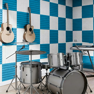 Paneles Acústicos Modernos de Fibra de Poliéster 100%, Precio de Fábrica, Decoración de Pared Absorbente de Sonido para Gimnasios y Salas, <span class=keywords><strong>Aislamiento</strong></span> Acústico - Product Image 2