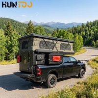 Huntoo 4x4 Travel, Fabricant de grandes caravanes, camping-cars amovibles pour pick-up avec cuisine, à vendre
