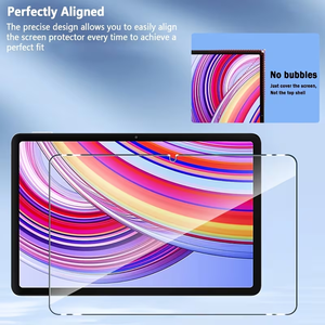 Protector de Pantalla para <span class=keywords><strong>Mi</strong></span> <span class=keywords><strong>Pad</strong></span> con Logotipo Personalizado, Cristal Templado Grado 9H AAA, Cobertura Total, Anti-Grasa, Anti-Huellas, Pedido al por Mayor, MOQ 100 Unidades - Product Image 2