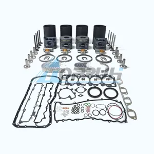 Kit de reconstrucción de motor, cilindro delineador, anillo de pistón, juego de válvula de rodamiento para Isuzu, 4HG1, 4HG1T
