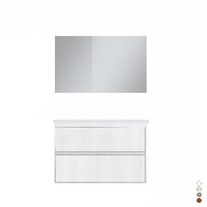 Mueble de Baño Suspendido Elegance Line 80 cm Blanco Mate - Product Image 1