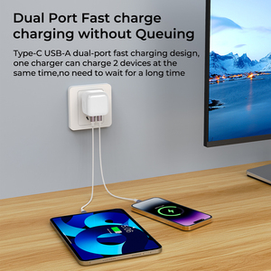 อะแดปเตอร์ชาร์จเร็ว ANATEL Certification Smart PD <span class=keywords><strong>20W</strong></span> ชาร์จเร็วแบบพกพา หัวปลั๊กแบบ US และบราซิล พอร์ต USB Type C สำหรับโทรศัพท์มือถือ - Product Image 3