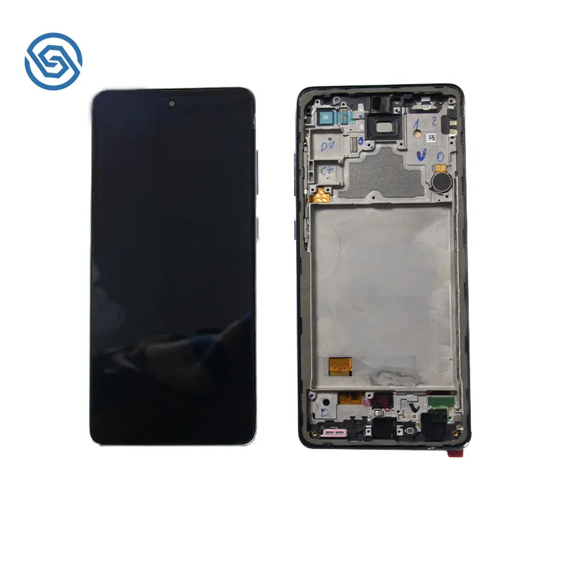 lcd display screen touch original with frame digitizer replacement for Samsung lcd screens displays for Samsung Galaxy A725 lcd