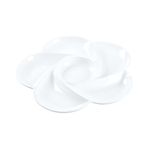 <b>Melamine</b> tableware <b>plates</b>, divided <b>plates</b>, dried fruit and snack <b>plates</b>, braised food platters, five-compartment braised cold - Product Image 3