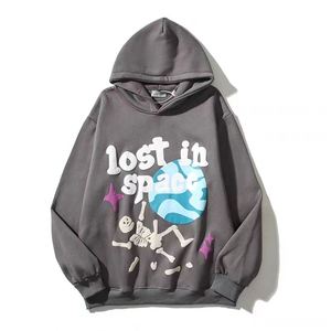 Nueva Sudadera con Capucha Hip Hop 3D de Espuma de 460 g/m² con Estampado de Bordado 3D, Talla Grande, Holgada, para Hombre, Estilo Urbano, Unisex - Product Image 3