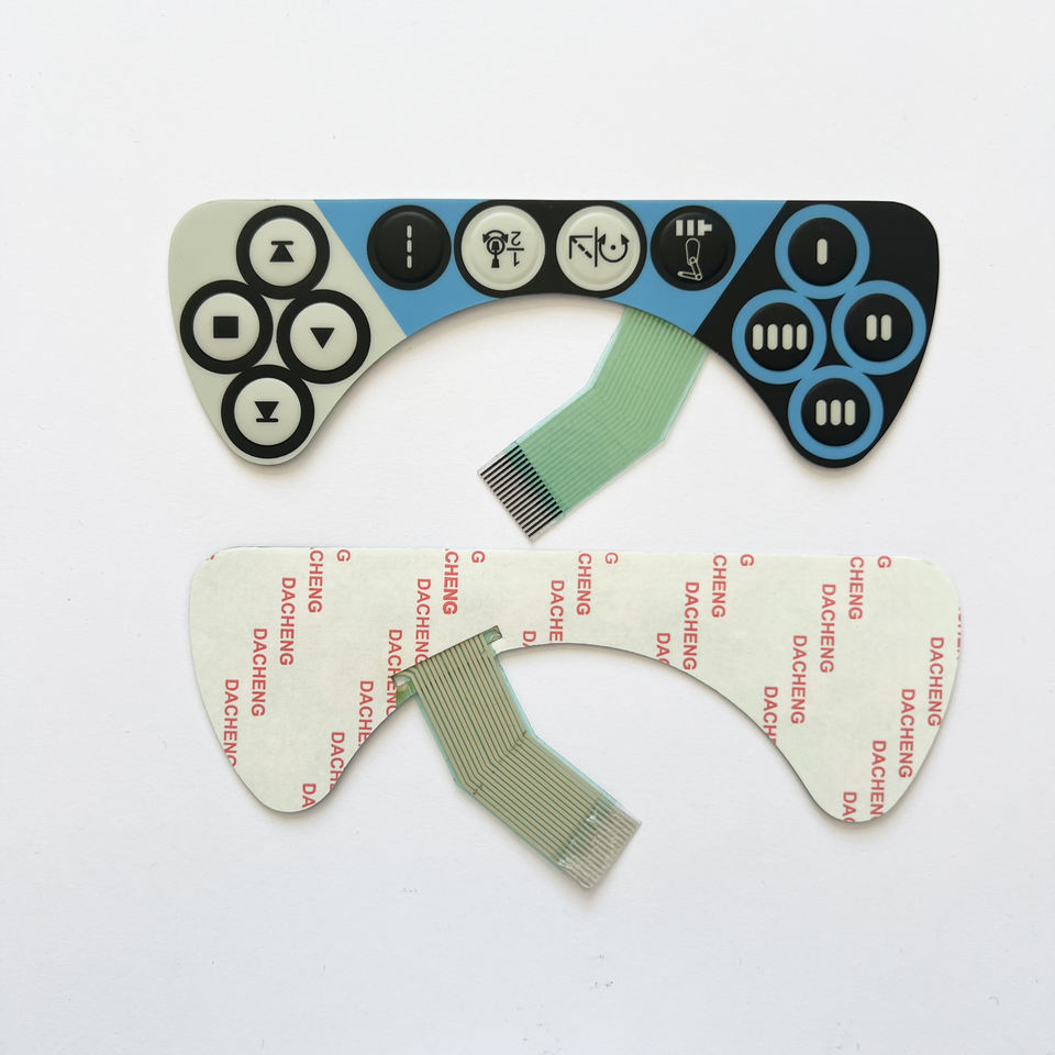 Custom Embossed Inverter Film Switch Button Keypads & Keyboards ...