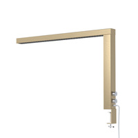 Lampe de table pour salon de beauté, extension d'ongles et de cils, LED 365nm, alliage d'aluminium, CRI élevé, forme en L, vente en gros