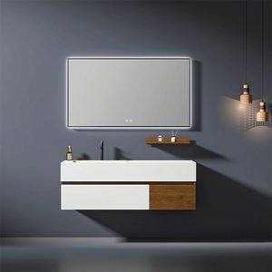 Sophisticated Fashion Design Bathroom Cabinets Mirror With Hot Sale Modern Bathroom Cabinets Hotel Bathroom Vanity - Product Image 1
