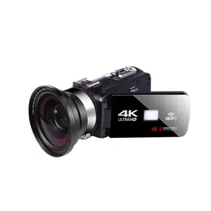 2022 Professionele Draagbare Vlog 4K 1080P Full Hd Fotografie Video Camera Camera Voor Live Streaming & Reizen