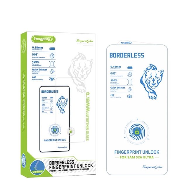 high-aluminum ultra-thin clear anti-static fingerprint unlock Tempered Glass Screen Protector For Samsung Galaxy S24 ultra