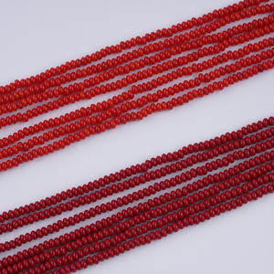 Collier et bracelet en perles d'eau douce naturelles de 4-5 mm, semi-finis, fournitures de perlage DIY, perles Xiaomi avec une forte luminosité et de légères imperfections - Product Image 1