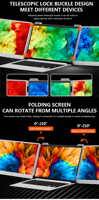 13.3 15.6 16 17 pouces 1K 2K 4K IPS moniteur étendu 1920*1080 écran tactile PC LED moniteur Portable pour ordinateur portable téléphone portable
