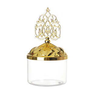 Contenant en Plastique Transparent en Forme <span class=keywords><strong>de</strong></span> Coffre au Trésor <span class=keywords><strong>pour</strong></span> <span class=keywords><strong>Dragées</strong></span> et Amandes Sucrées en Gros - Product Image 4