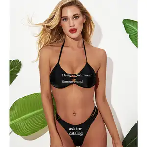 Famous Brand Luxury Bikini Swim Wear Bath Suit Beachwear Swimwear Swimsuit Designer Bathing Suits 2023 Woman Sexy for Women