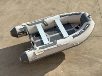 Bateau de sauvetage gonflable Huihao 3,3 m en PVC Hypalon avec pont pneumatique et plancher en aluminium, à vendre, fabricant chinois