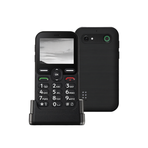 <span class=keywords><strong>Téléphone</strong></span> <span class=keywords><strong>mobile</strong></span> pour seniors <span class=keywords><strong>Doro</strong></span> Leva E10-4G, écran paysage 2,4 pouces, touches à contraste élevé, son clair extra fort, voix HD, appareil photo 0,3 MP - Product Image 1