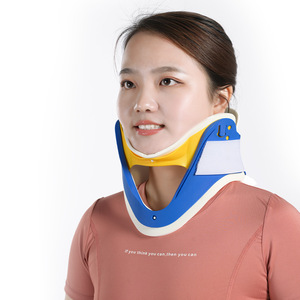 KS 4 In 1 Neck Support Adjustable Hard Cervical Collar For Adults And Kids With Opening Design For <b>Comfortable</b> Wear - Product Image 1