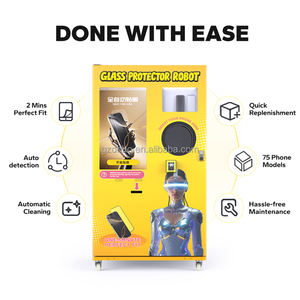 Joymonki hoàn toàn tự động thương mại điện thoại di động phim không người lái tự phục vụ máy bán hàng tự động ứng dụng của phim kính cường lực - Product Image 4