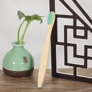 Chine fournisseurs nouveau produit en gros famille hôtel fournitures blanchiment des dents adulte charbon de bois bambou brosse à dents