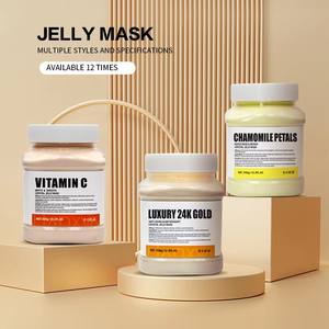 Máscara facial de gelatina suave en polvo de Rosa antienvejecimiento de Corea del Sur, máscara de gelatina de cristal de colágeno para salón de belleza - Product Image 1