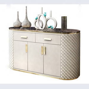 MEIJIA Đá Cẩm Thạch Hàng Đầu Vàng Trang Trí Công Phu Louis Xvi Đồ Nội Thất <span class=keywords><strong>Baroque</strong></span> Teel Root Dài Mỏng Bảng Điều Khiển - Product Image 4