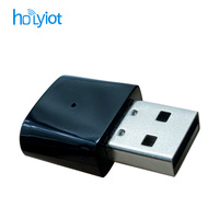 Holyiot Adaptateur USB sans fil 5.0 Pilote gratuit Récepteur Bluetooth Émetteur USB BT 5.0 Dongle pour PC