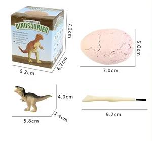 Kit di Scavo per Bambini con 12 Mini Figure di Dinosauri Fossili, Gioco Creativo Fai-da-Te per Scavare Uova di Dinosauro - Product Image 3
