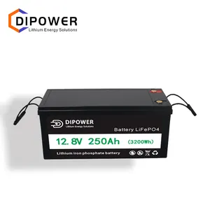Lifepo4 bateria recarregável, 12v 24v 48v bateria de íon de lítio 12v 50ah 80ah 120ah 150ah 200ah 250ah