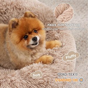 High Quality Luxury Fashion Print Super Soft <b>Cat</b> Cushion Washable <b>Plush</b> Fluffy Velvet Portable Breathable All Seasons Pet Carton - Product Image 2