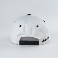 Gorra de Béisbol Personalizada OEM de 5 Paneles con Logotipo Bordado en Relieve, Gorra de Béisbol de Dos Tonos con Talla Ajustable para Hombre