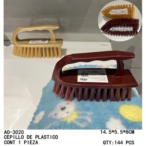Plastic Cleaning <b>Brush</b> with Handle - 14.5*5.5*8CM - Product Image 1
