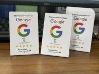 Support NFC PVC Étanche pour Affichage de Tableaux de Notations Google NTAG213/215/216