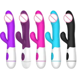 Hot bán 30 tốc độ Rabbit Vibrator AV Stick g điểm dildo Đồ chơi tình dục cho phụ nữ và nam giới đồ chơi tình dục miễn phí