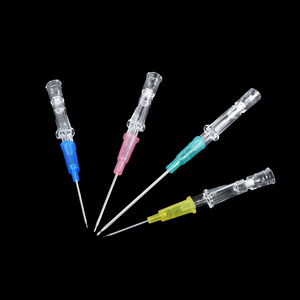 Produsen Kanula IV Sekali Pakai Jenis Pena Plastik Medis 14g 16g 17g 18g 20g 22g 24g 26g 28g untuk Penggunaan Medis Hewan Peliharaan CE ISO - Product Image 2