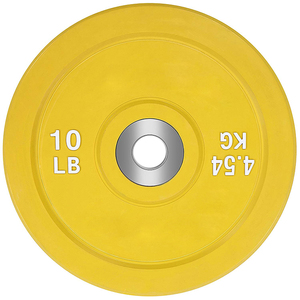 Plaques de pare-chocs en <span class=keywords><strong>caoutchouc</strong></span> <span class=keywords><strong>naturel</strong></span> Umet Plaques de poids durables, sans décoloration et résistantes aux fissures pour l'haltérophilie et l'entraînement CrossFit - Product Image 1
