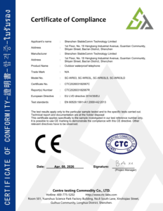 Dispositif d'urgence extérieur pour diffusion et appels vocaux avec klaxon balise pour usage en projet, fournisseur de téléphones industriels étanches - Product Image 4