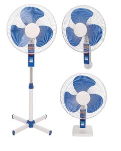 Nouvel Arrivage Ventilateur sur Pied Électrique Mécanique 3-en-1 de Luxe 16 Pouces avec Refroidissement par Air, Oscillant et Hauteur Réglable pour Usage Domestique - Product Image 1